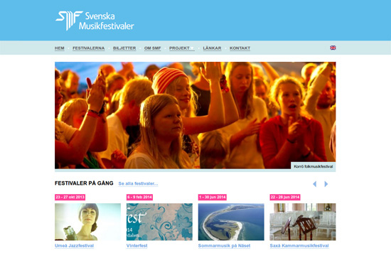 Screenshot - www.musikfestivaler.se
